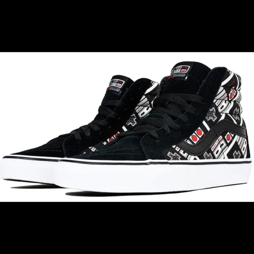 Nintendo controller limited edition vans